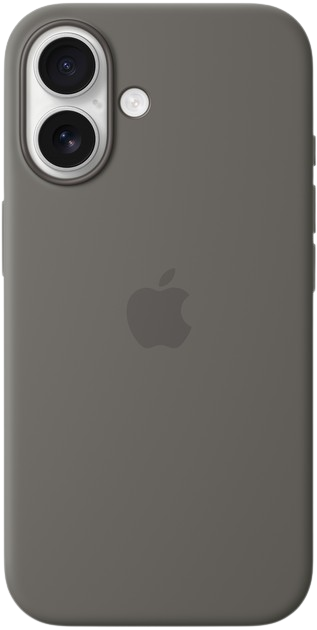 Чохол Apple silicone case iPhone 16 Lavender Gray (HC)
